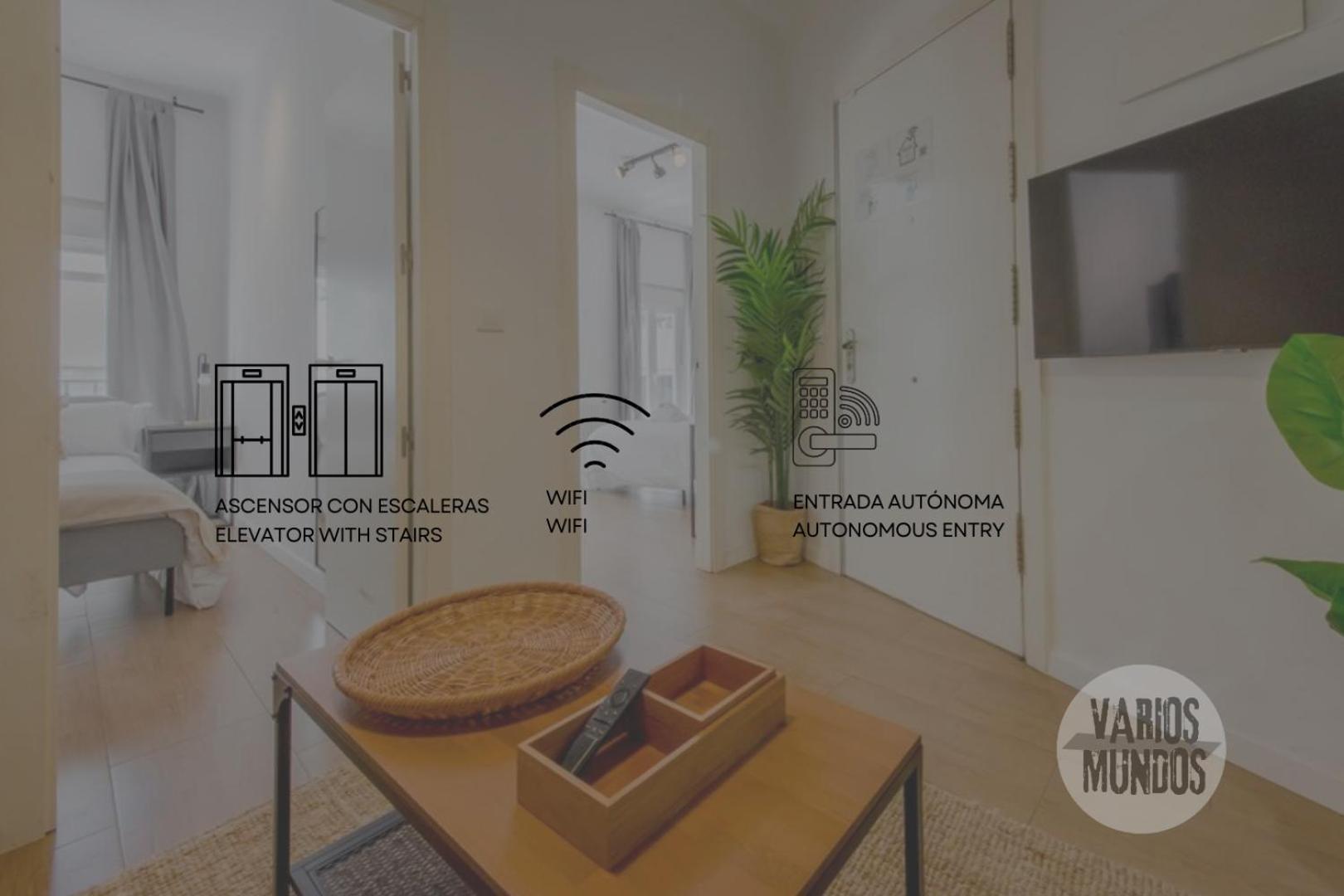 Stunning Apt En La Gran Via-Centro De Madrid E2 Eksteriør bilde